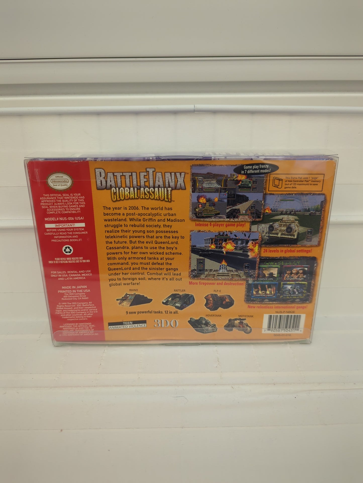 Battletanx Global Assault - Nintendo 64