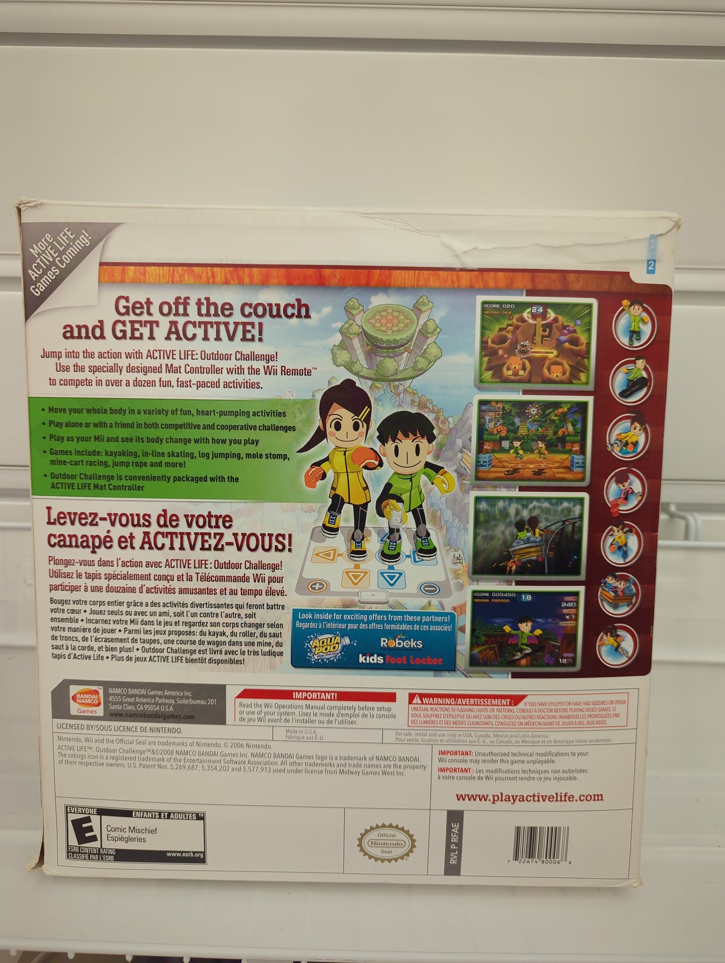 Active Life Outdoor Challenge - Wii