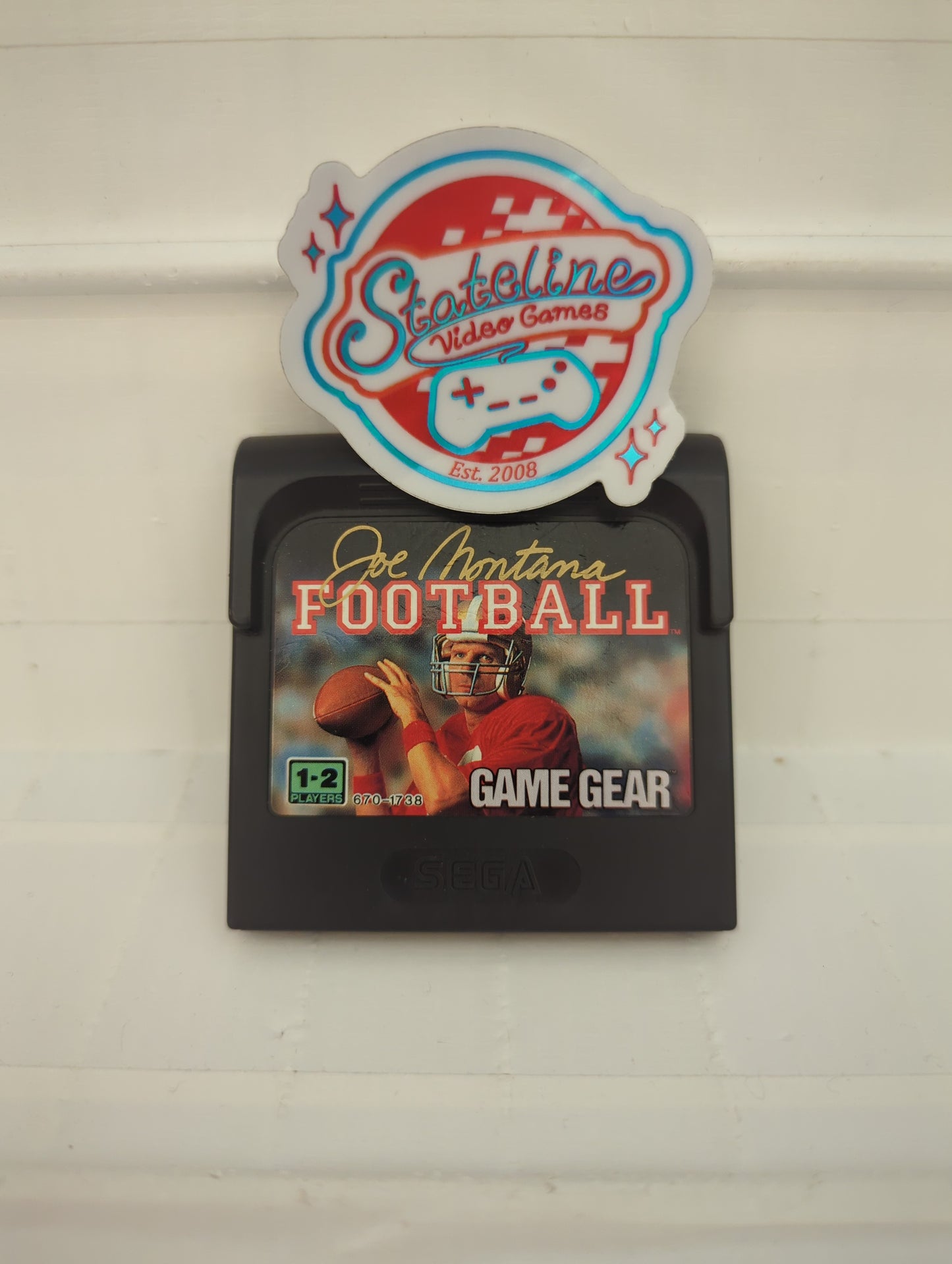 Joe Montana Football - Sega Game Gear