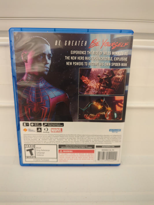 Marvel Spiderman: Miles Morales - Playstation 5