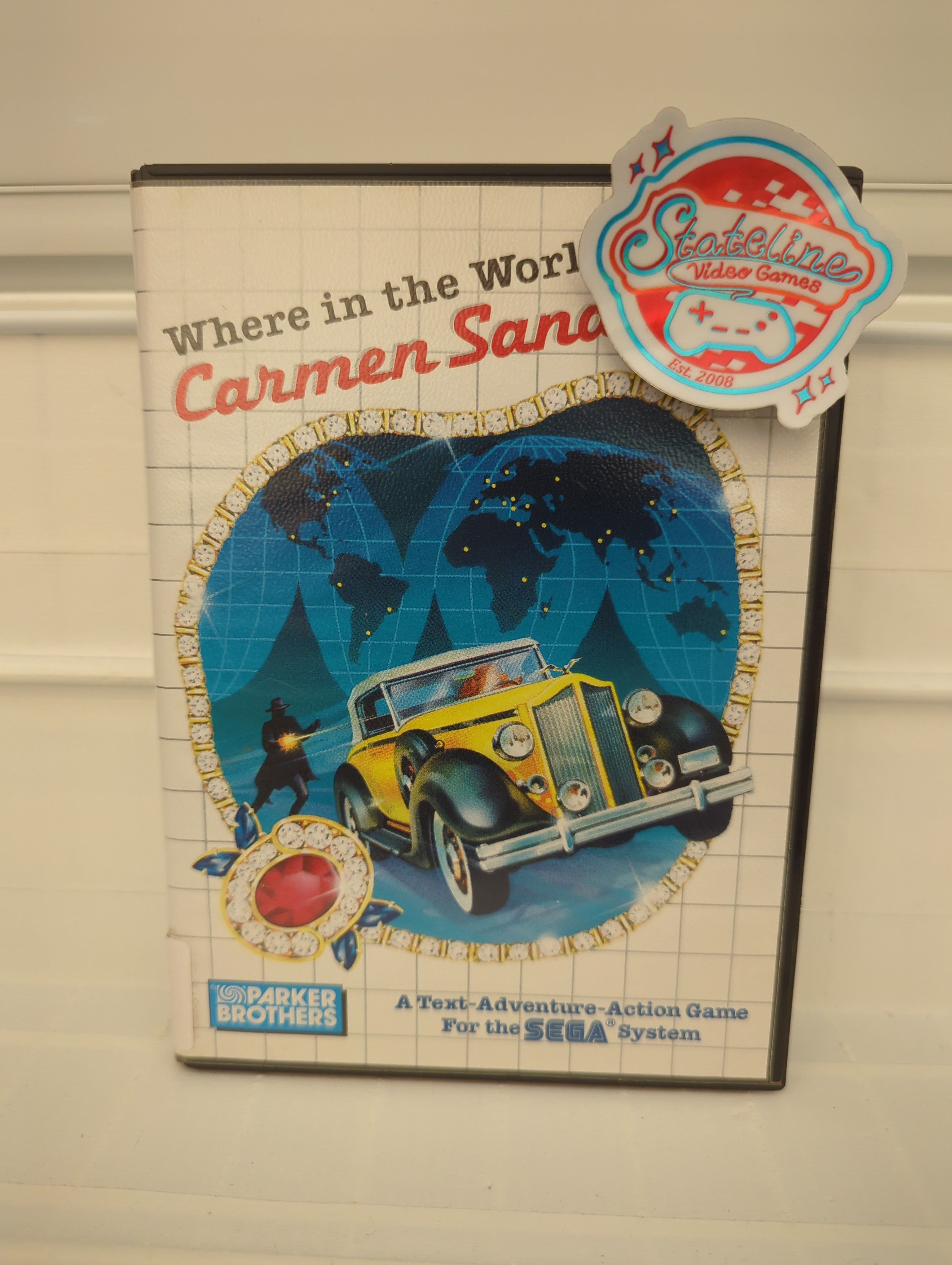 Cartucho Carmen Sandiego Master System Original Sega Coleção