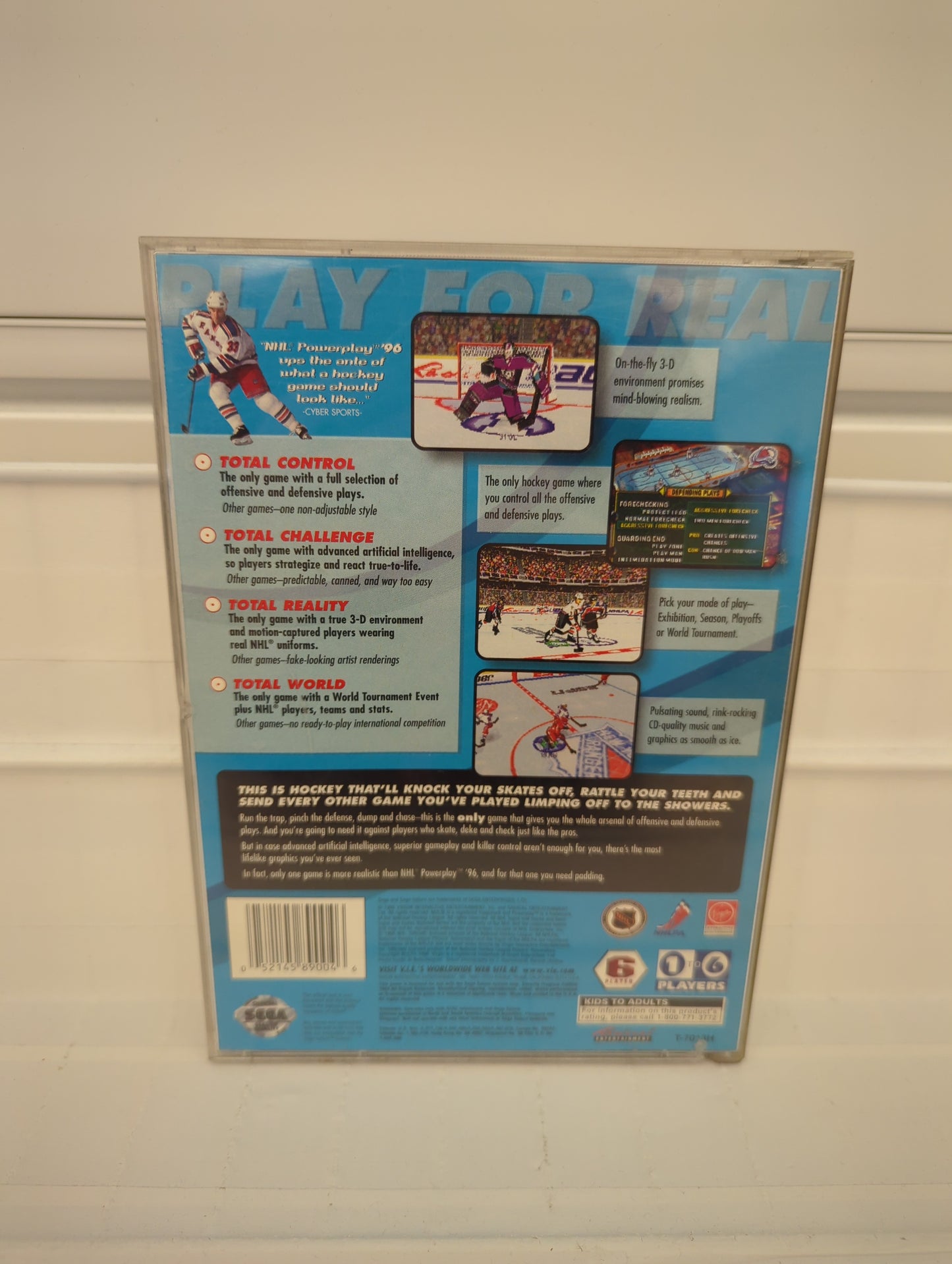NHL Powerplay 96 - Sega Saturn