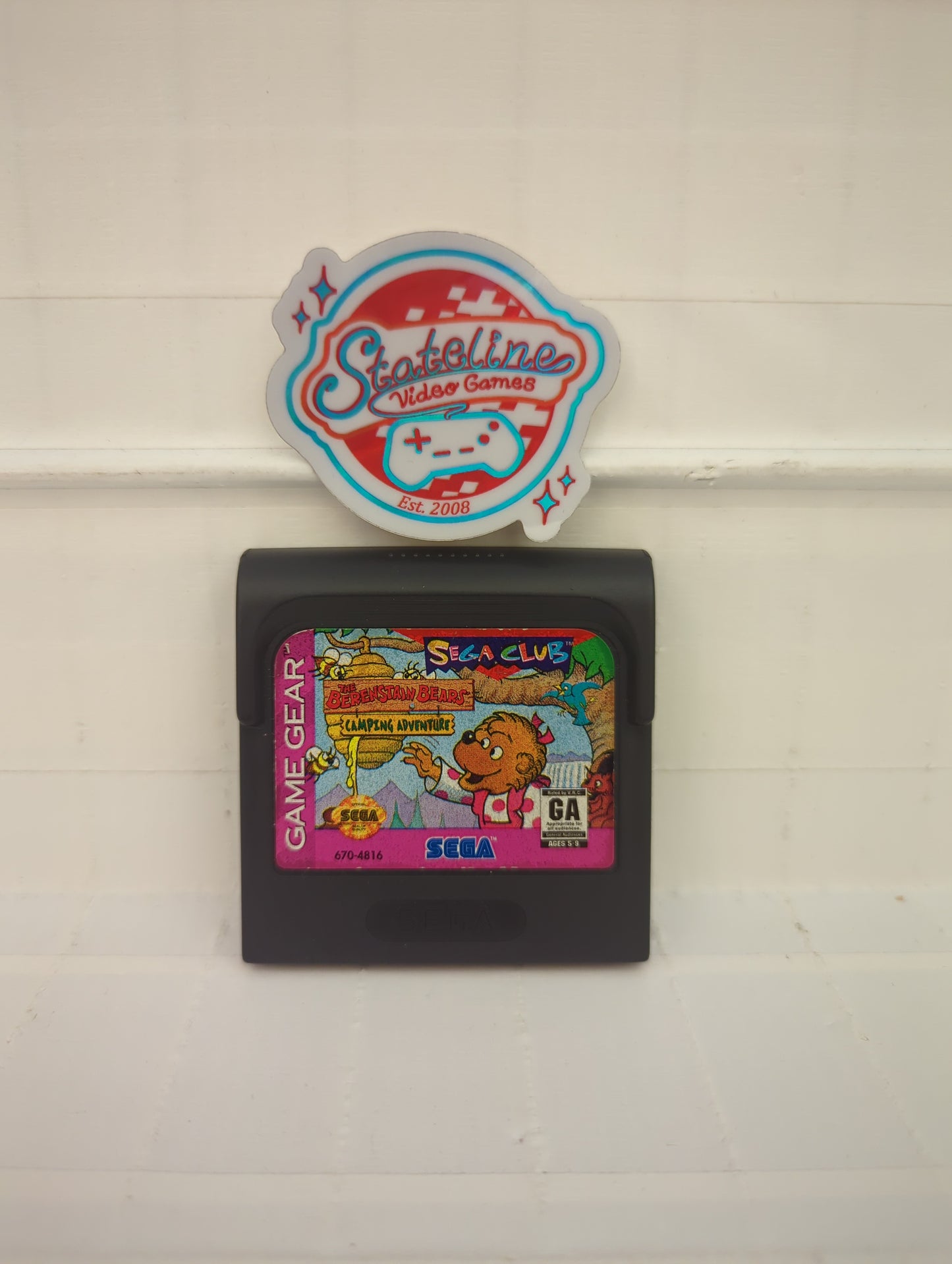 Berenstain Bears Camping Adventures - Sega Game Gear