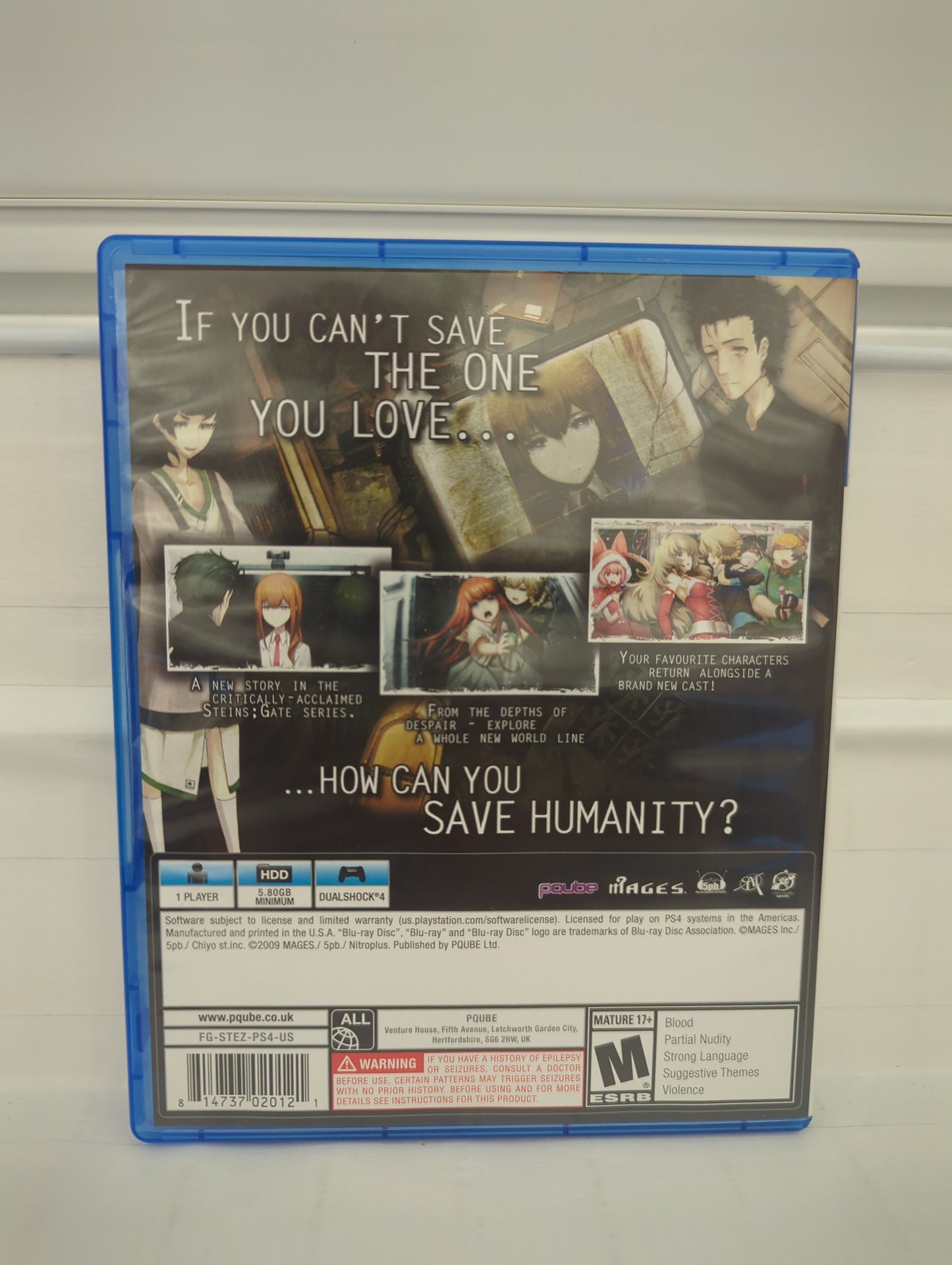 Steins Gate 0 - Playstation 4