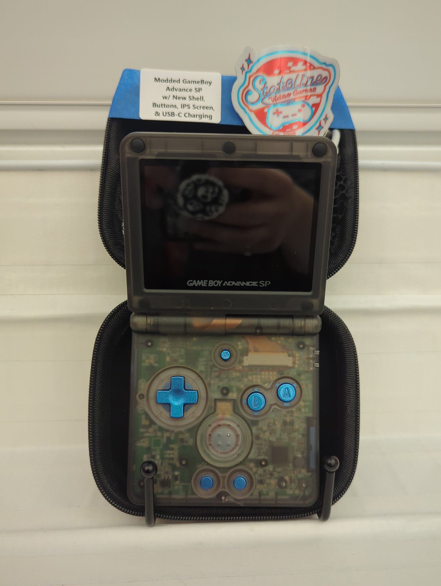 Modded GameBoy Advance SP Console - GameBoy Advance