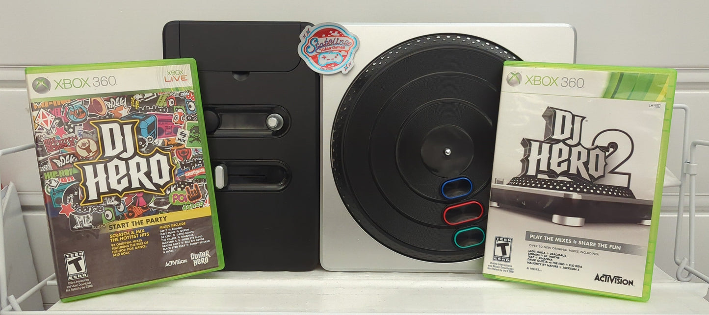 DJ Hero Double Pack Bundle - Xbox 360