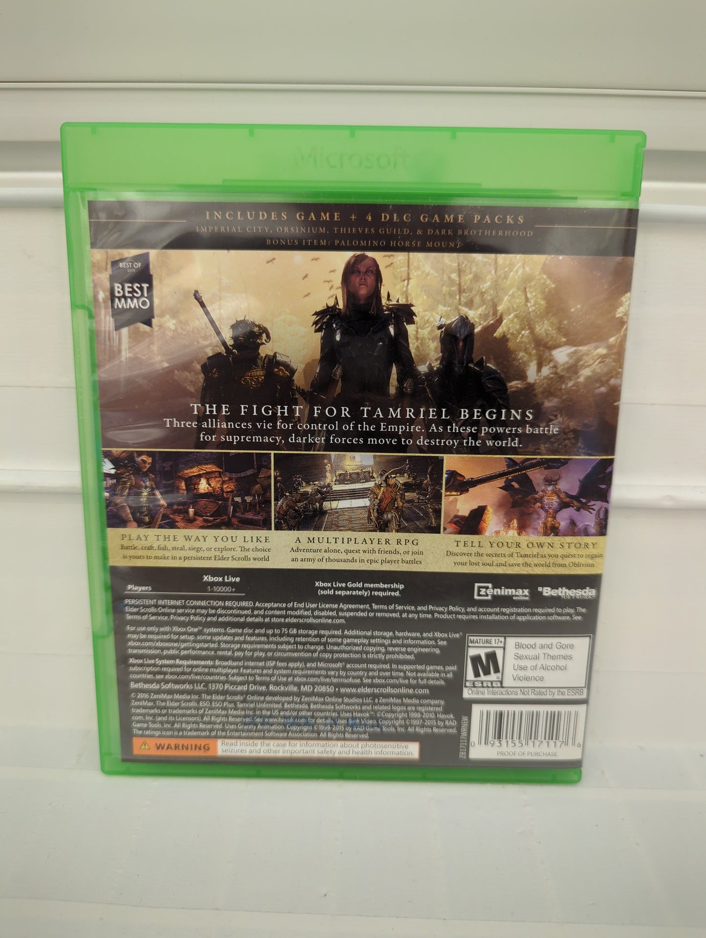 Elder Scrolls Online Gold Edition - Xbox One