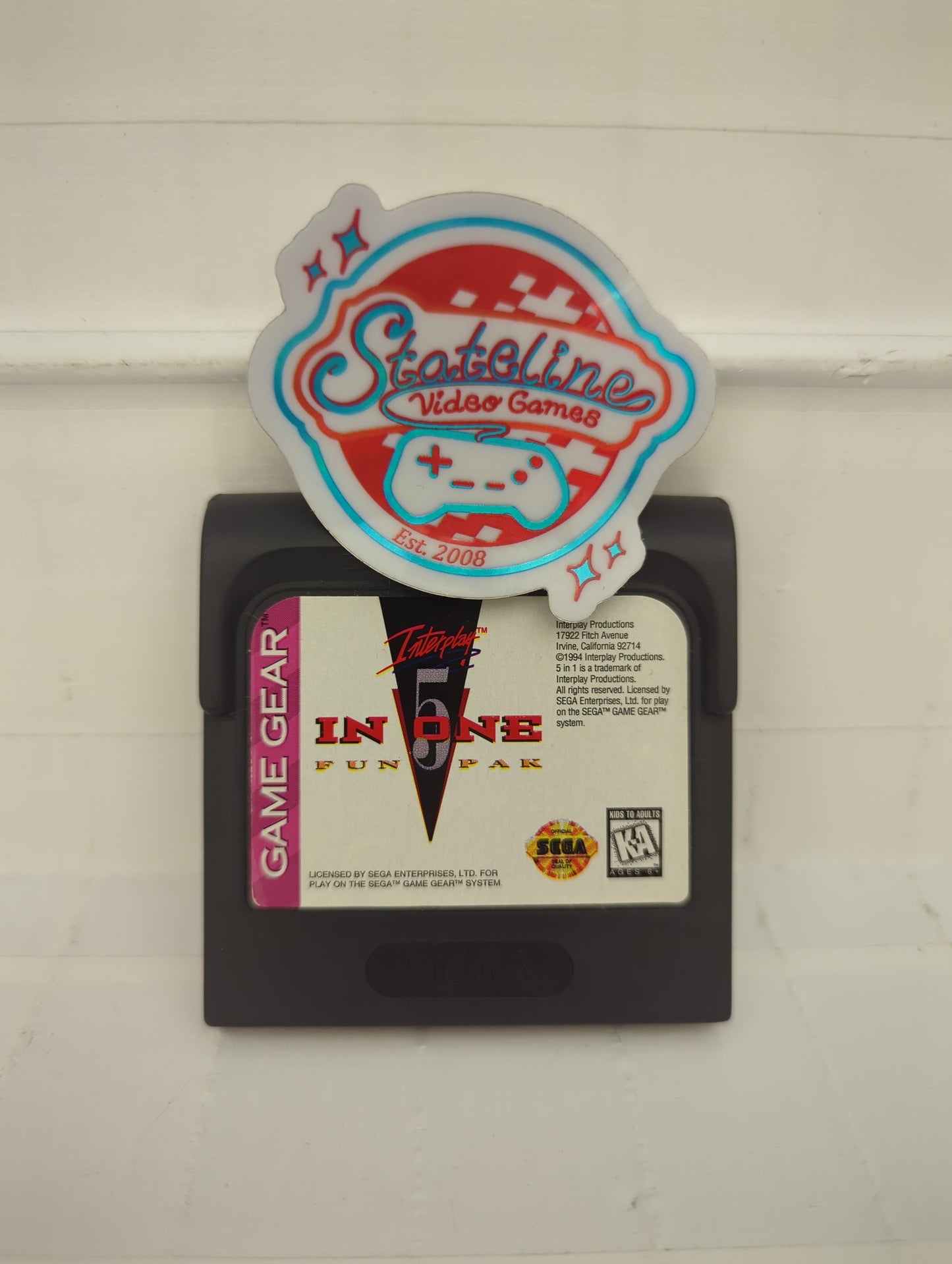 5 in 1 Fun Pak - Sega Game Gear