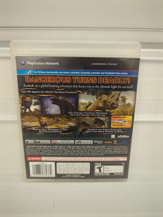 Cabela's Dangerous Hunts 2011 - Playstation 3