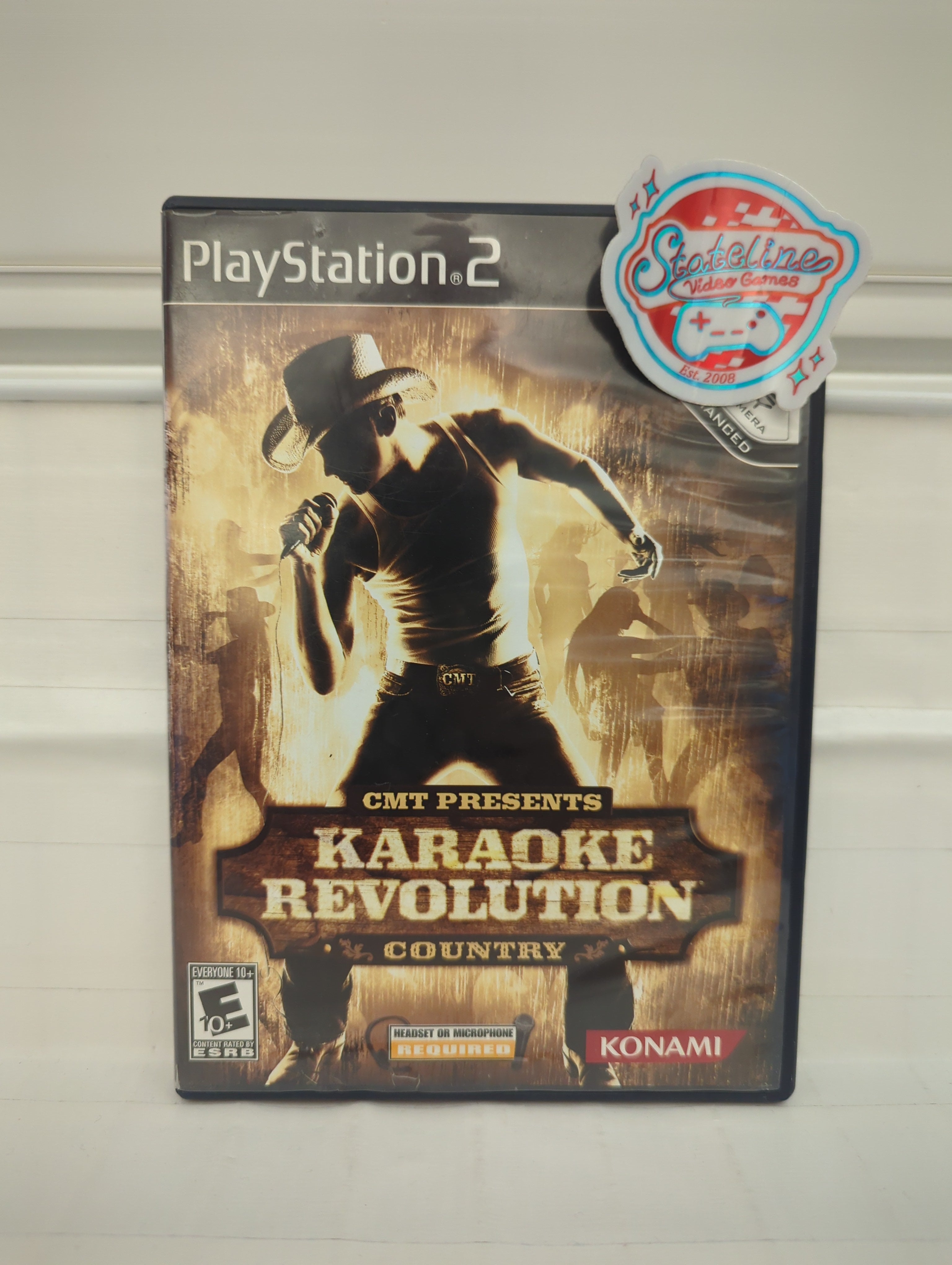 Karaoke Revolution Country w/ Microphone - Playstation 2 