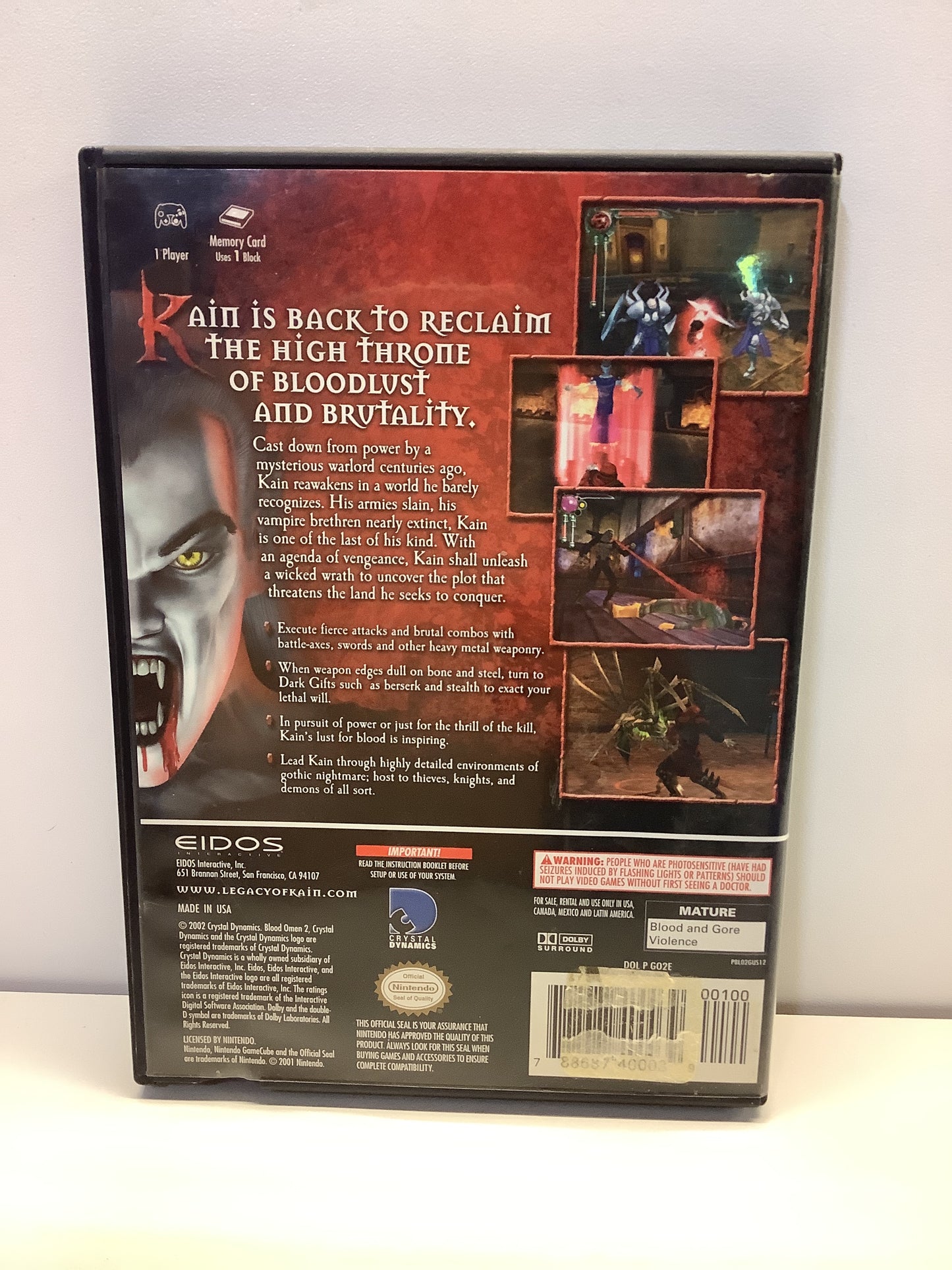 Blood Omen 2 - Gamecube