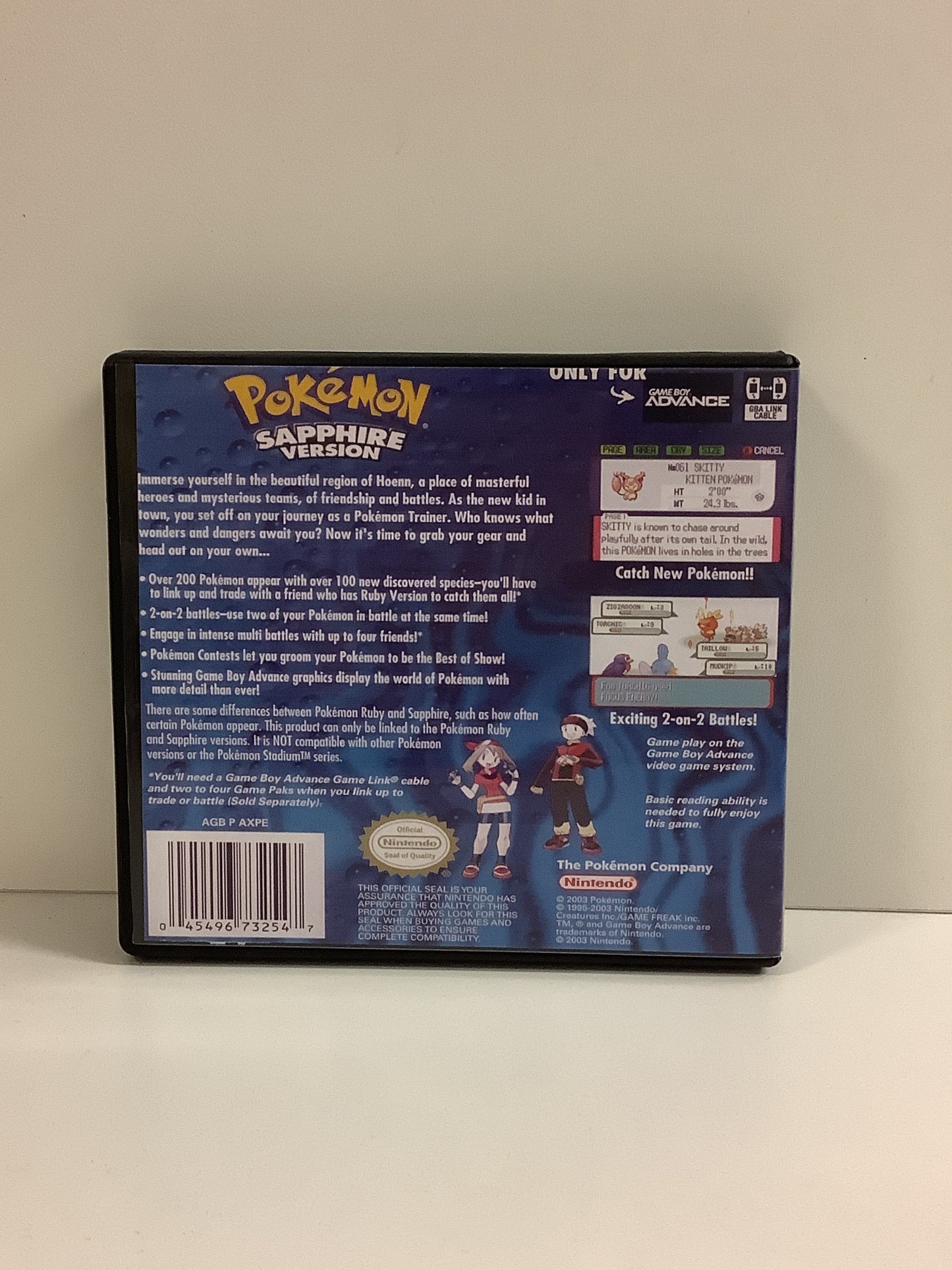 Pokemon Sapphire - GameBoy Advance