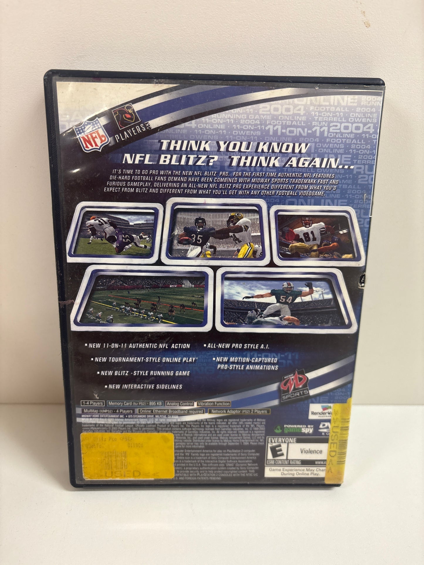 NFL Blitz Pro - Playstation 2