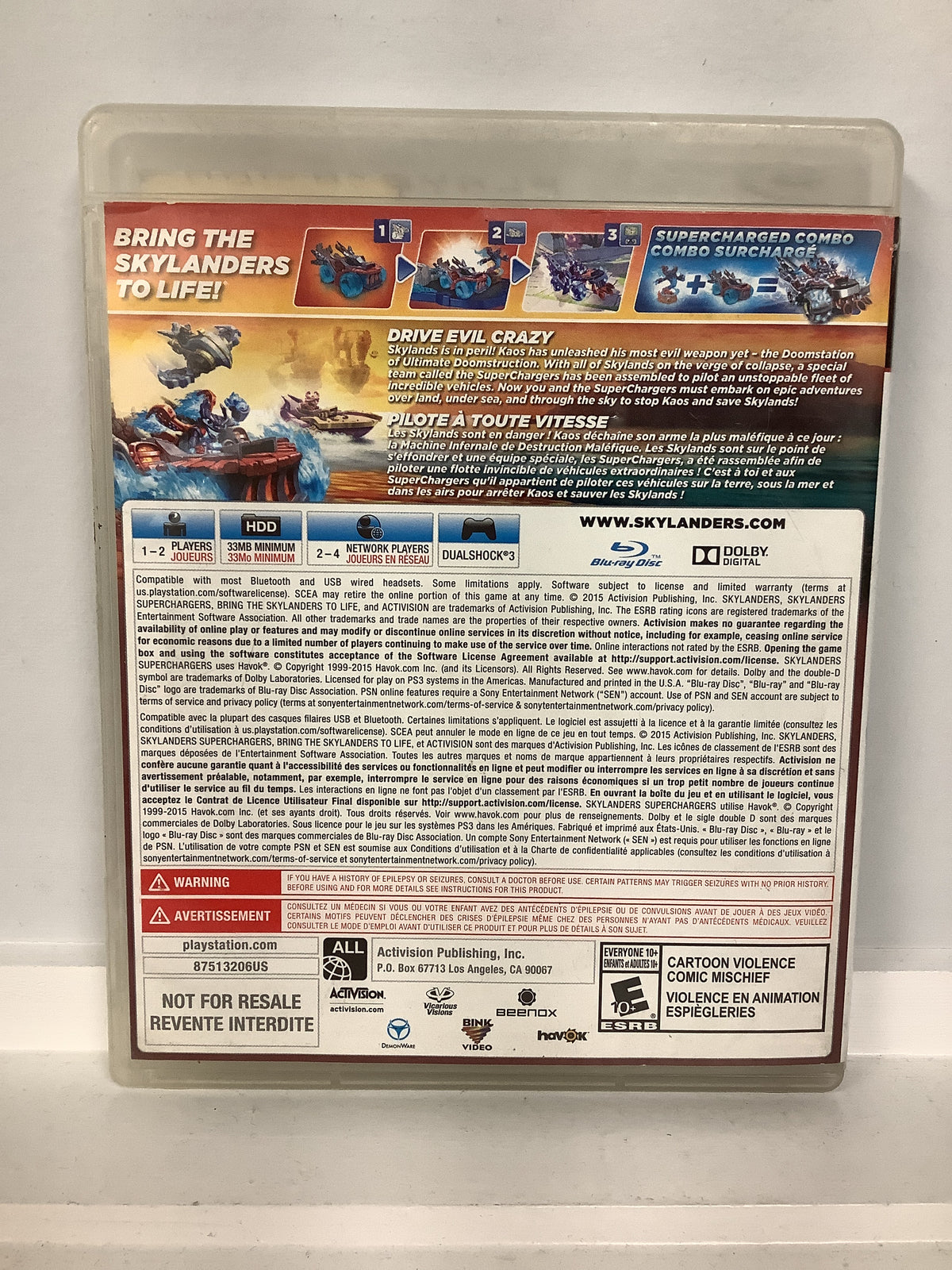 Skylanders SuperChargers [Game Only] - Playstation 3