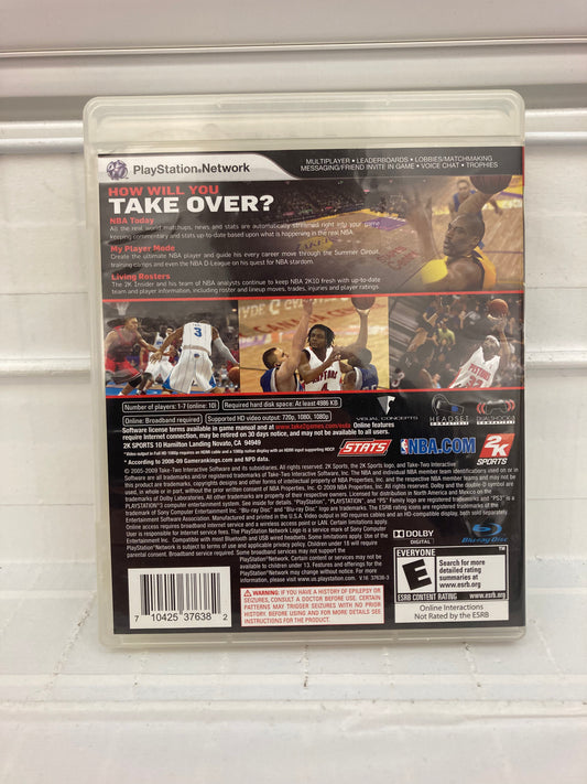 NBA 2K10 [Anniversary Edition] - Playstation 3