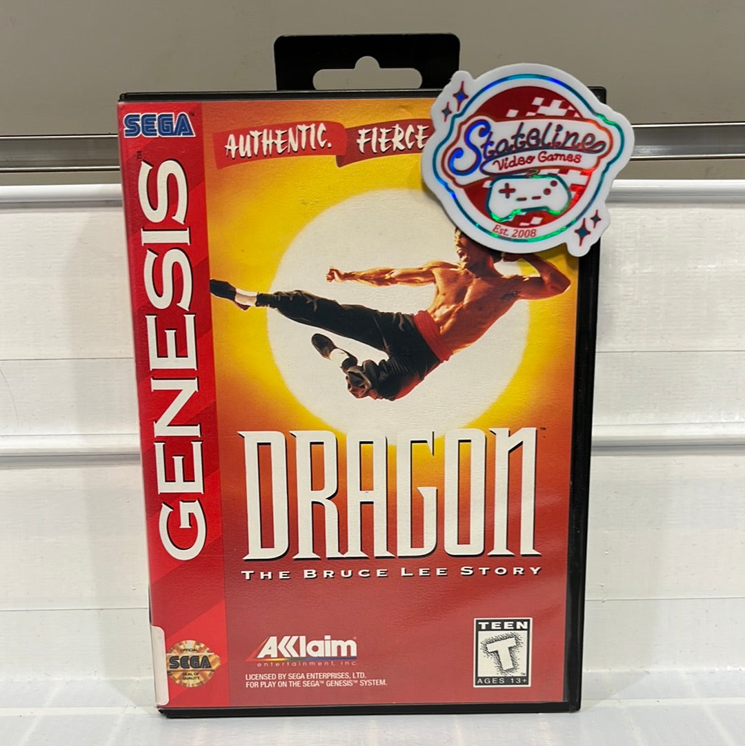 Dragon: The Bruce Lee Story - Sega Genesis