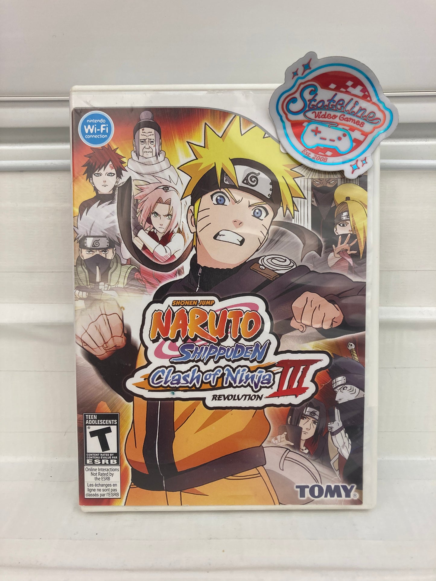 Naruto Shippuden: Clash of Ninja Revolution 3 - Wii