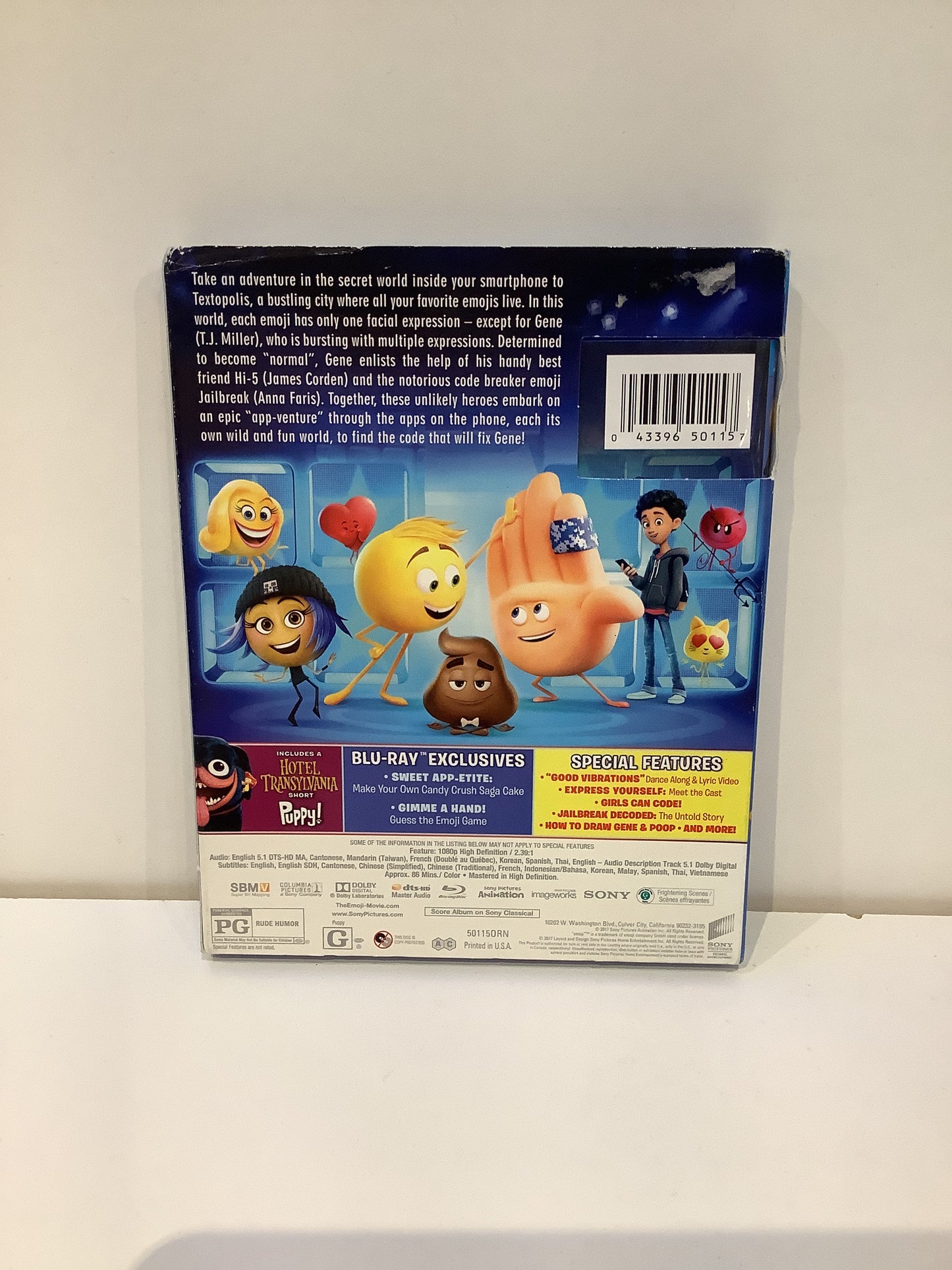 The Emoji Movie - Blu-Ray