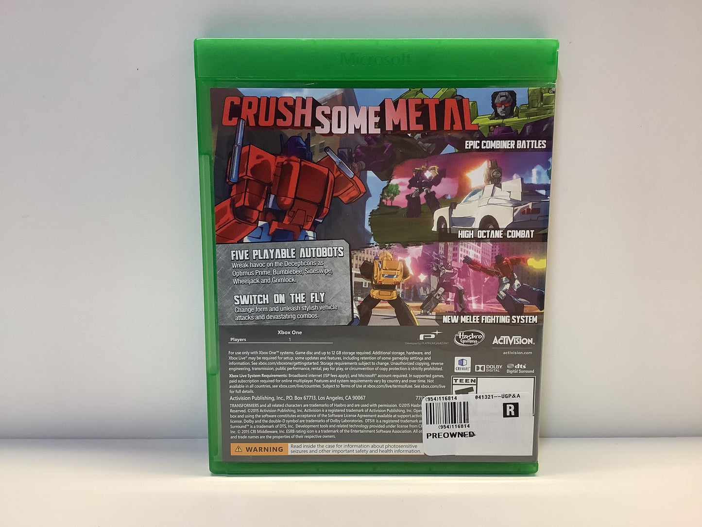 Transformers: Devastation - Xbox One