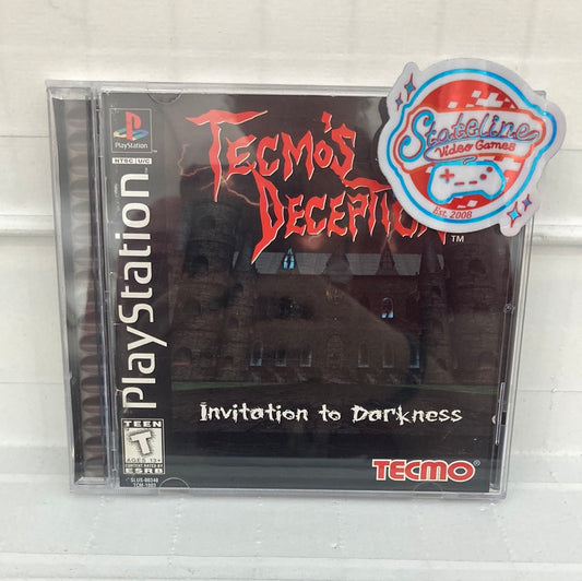 Tecmo's Deception Invitation to Darkness - Playstation