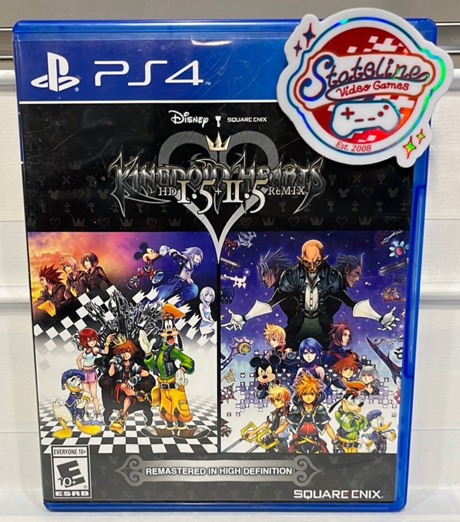 Kingdom Hearts HD 1.5 + 2.5 Remix - Playstation 4