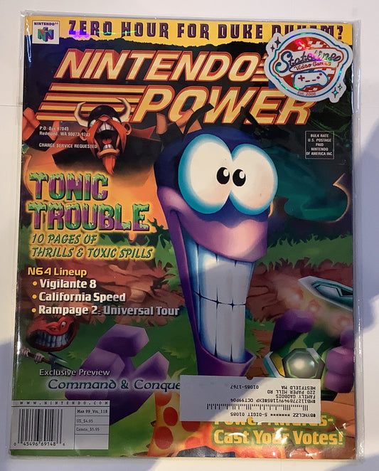[Volume 118] Tonic Trouble - Nintendo Power