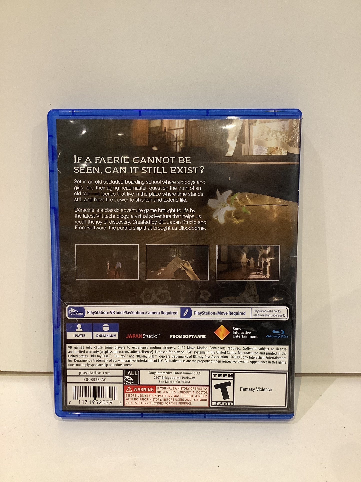 Deracine - Playstation 4