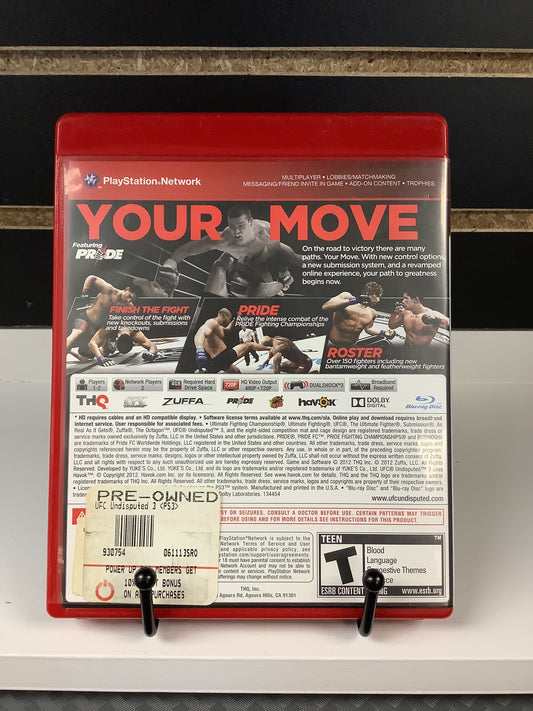 UFC Undisputed 3 [Greatest Hits] - Playstation 3