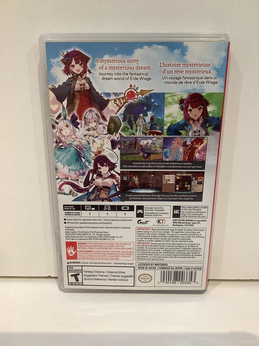 Atelier Sophie 2: The Alchemist of the Mysterious Dream - Nintendo Switch