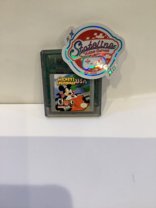 Mickey's Speedway USA - GameBoy Color