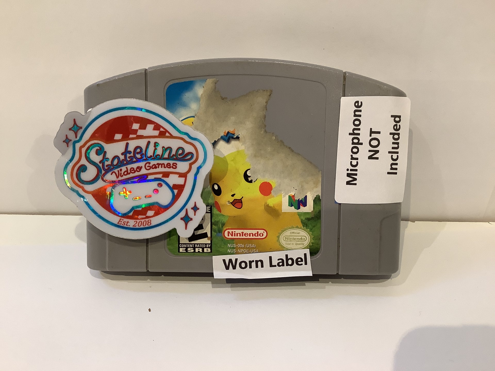 Hey You Pikachu Nintendo 64 Cartridge Only Missing Label
