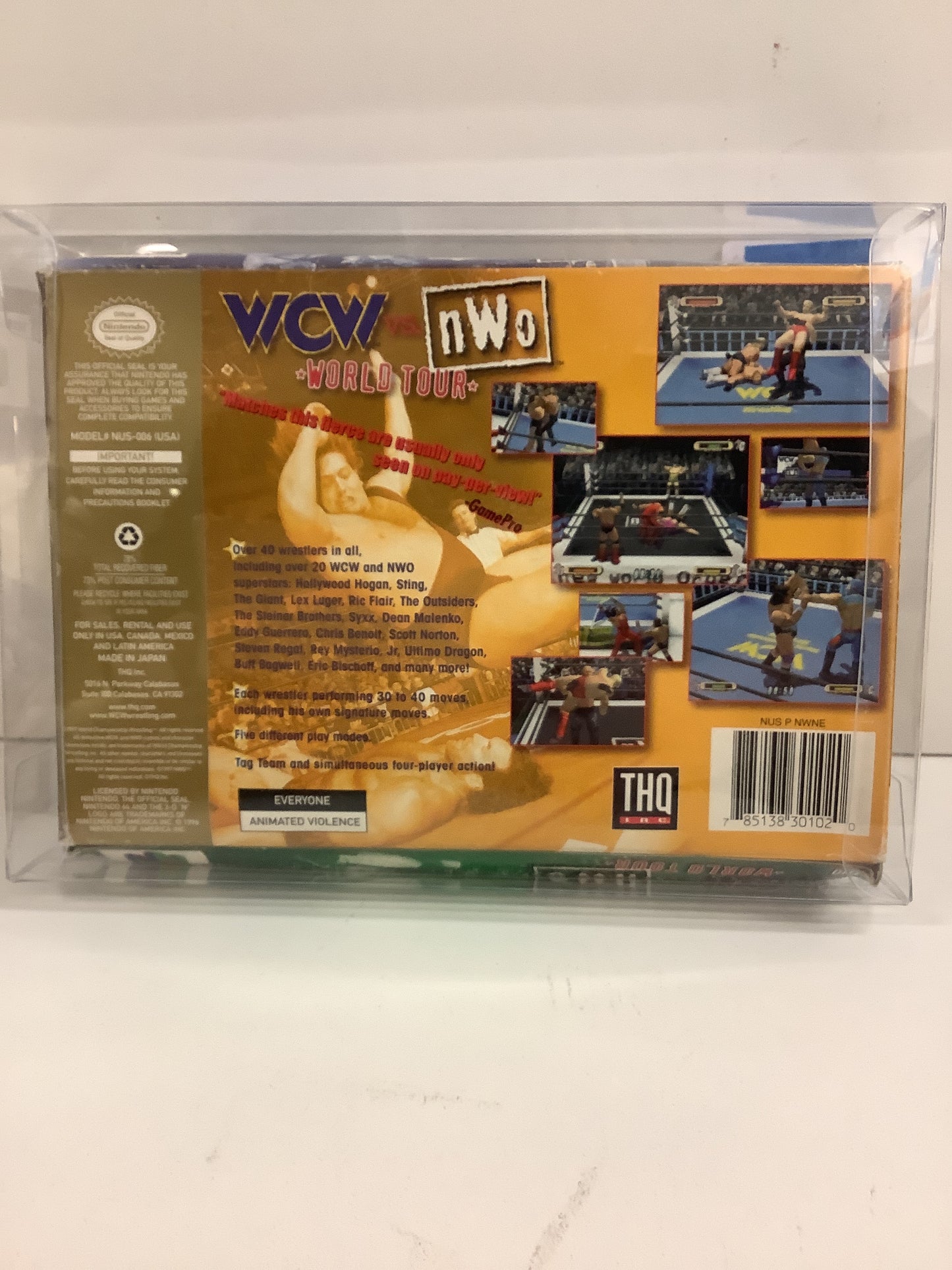 WCW vs NWO World Tour [Player's Choice] - Nintendo 64
