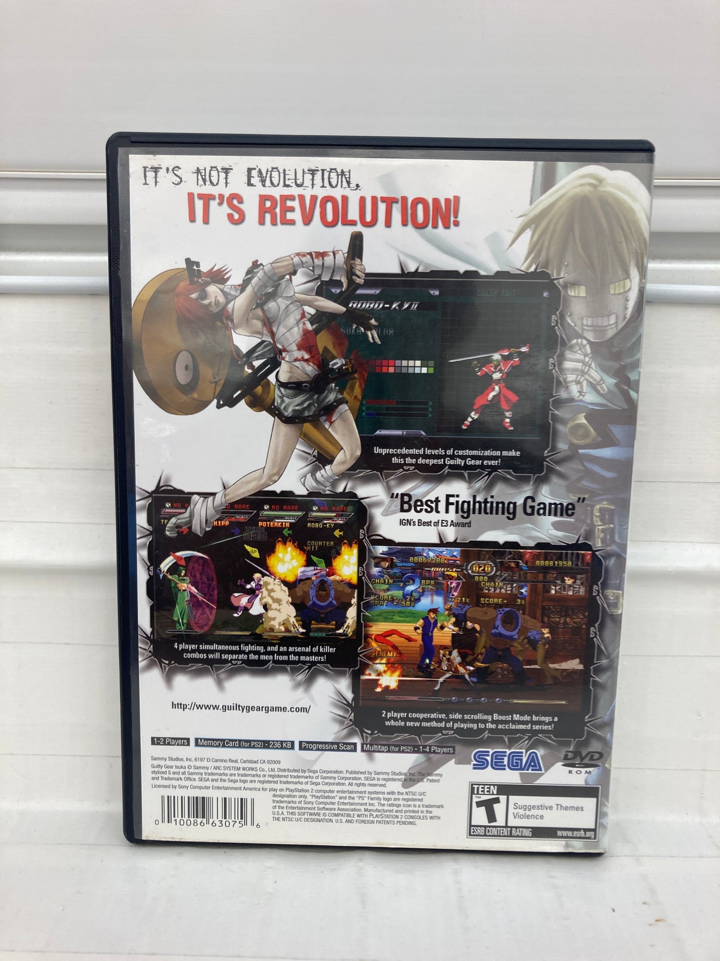 Guilty Gear Isuka - Playstation 2