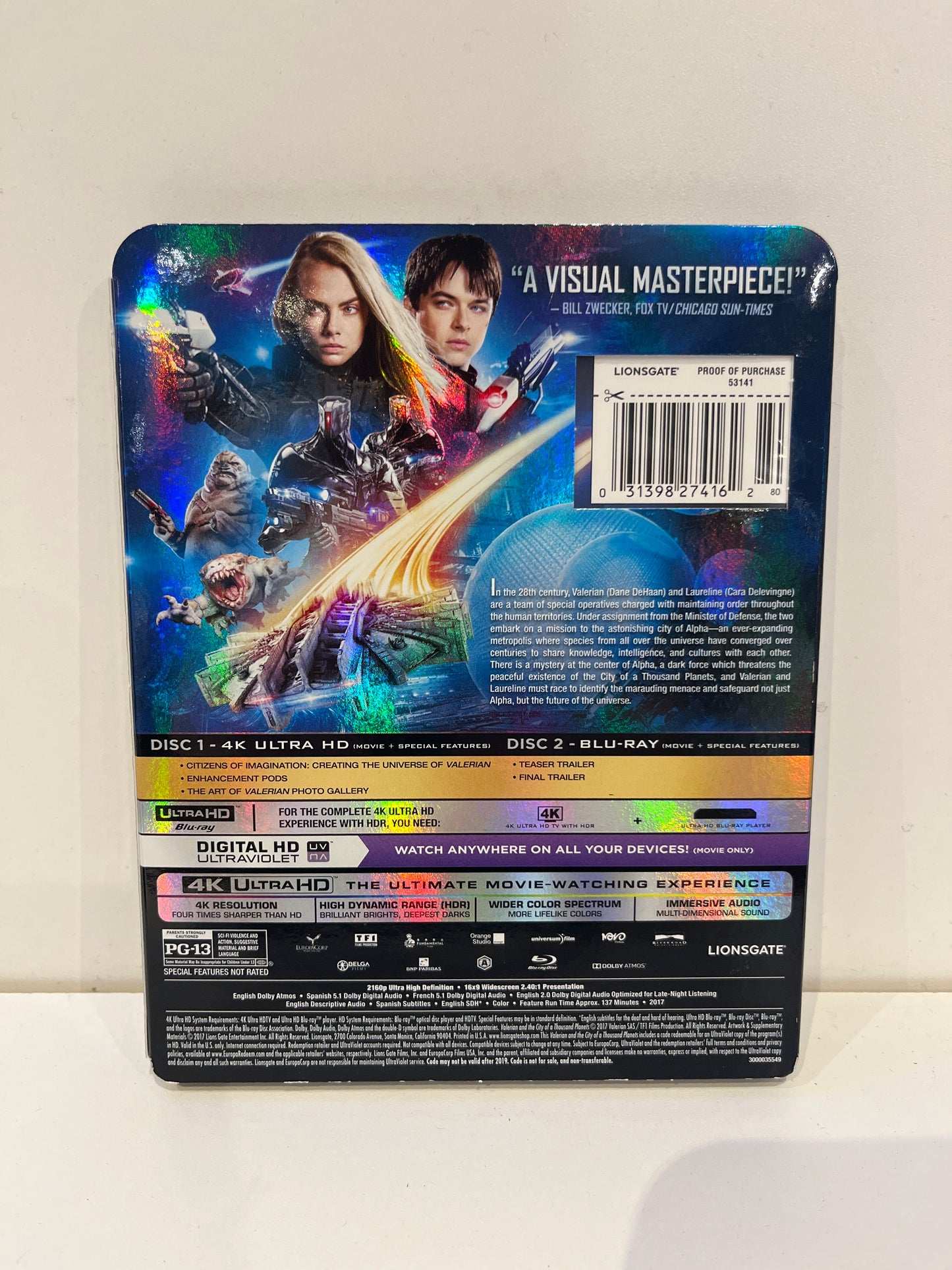 Valerian - Blu-Ray