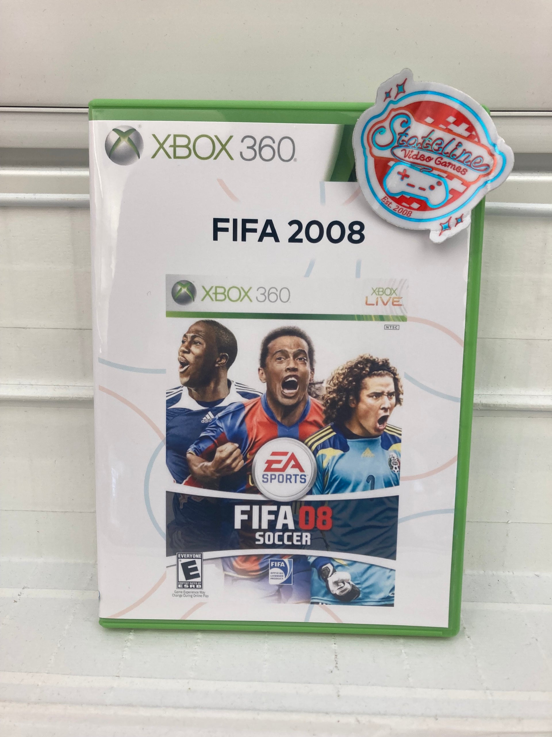 jeu FIFA 08 pour XBOX 360 en francais 2008 football sport