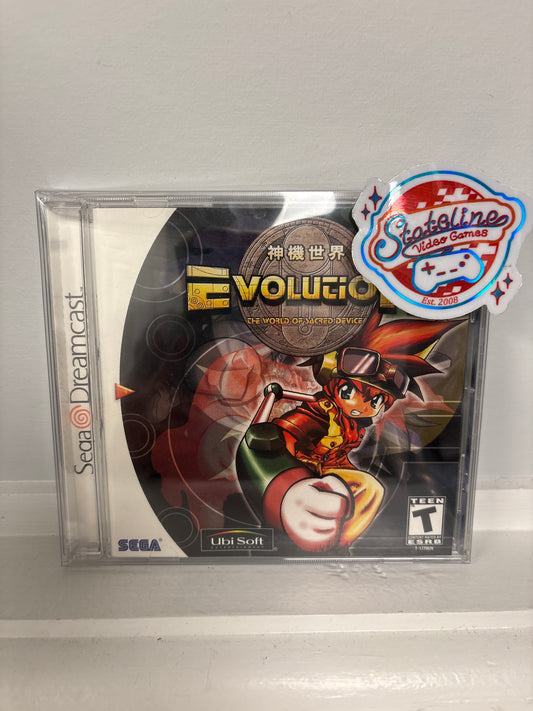 Evolution the World of Sacred Device - Sega Dreamcast