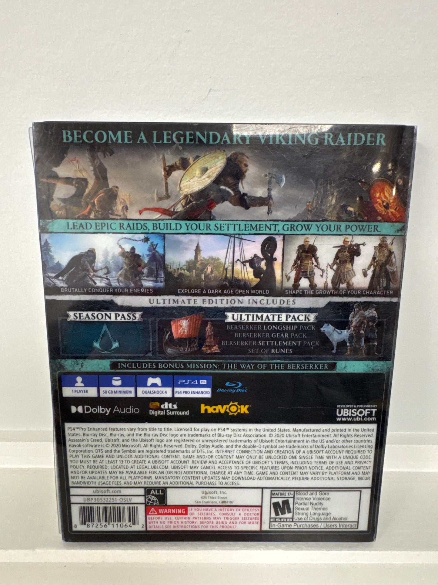 Assassin's Creed Valhalla [Ultimate Edition] - Playstation 4