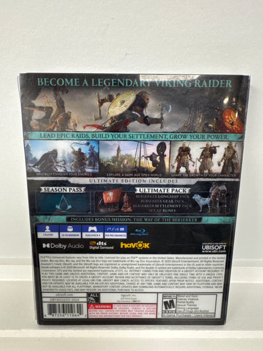 Assassin's Creed Valhalla [Ultimate Edition] - Playstation 4