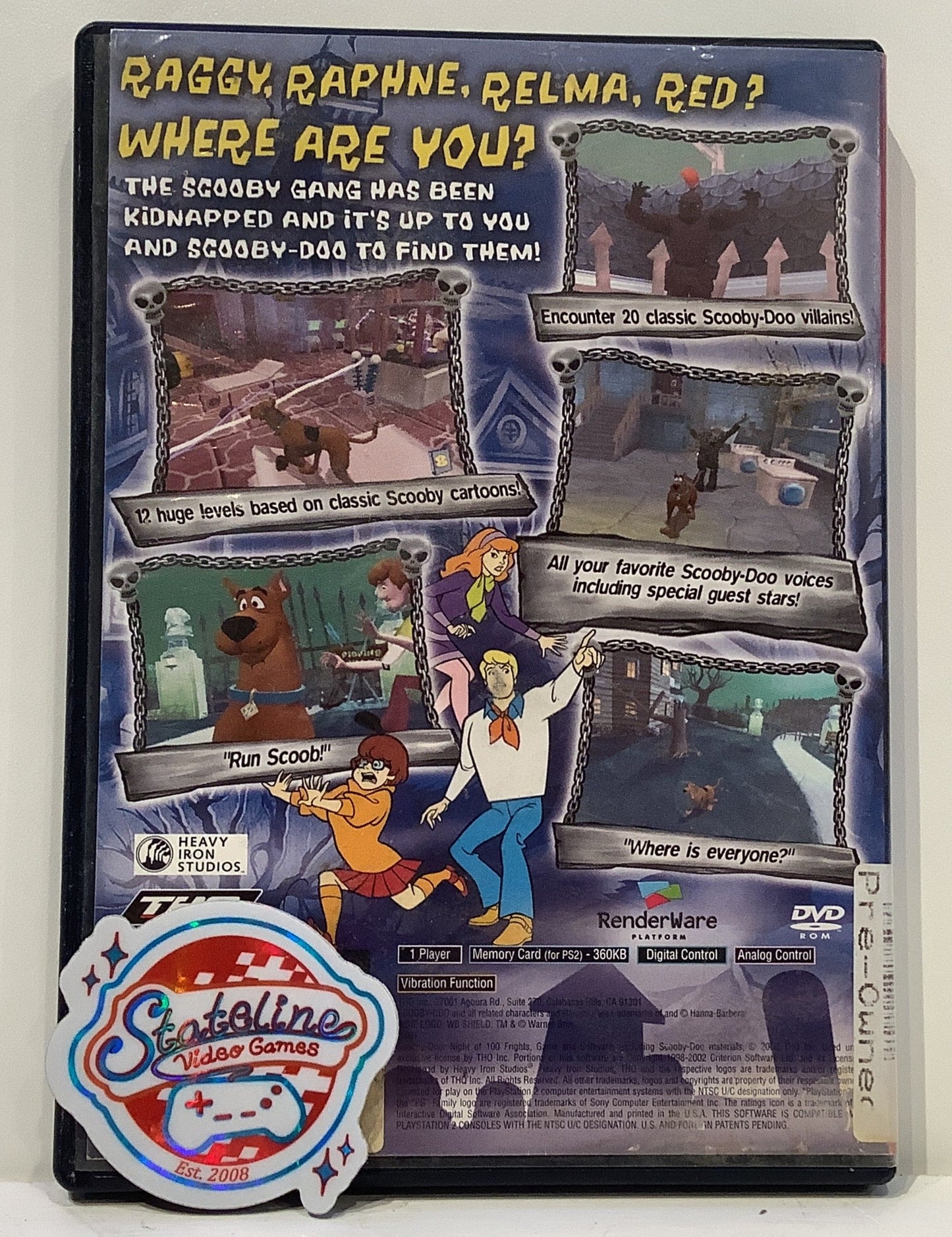Scooby Doo Night of 100 Frights [Greatest Hits] - Playstation 2