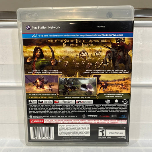 Lord of the Rings: Aragorn's Quest - Playstation 3