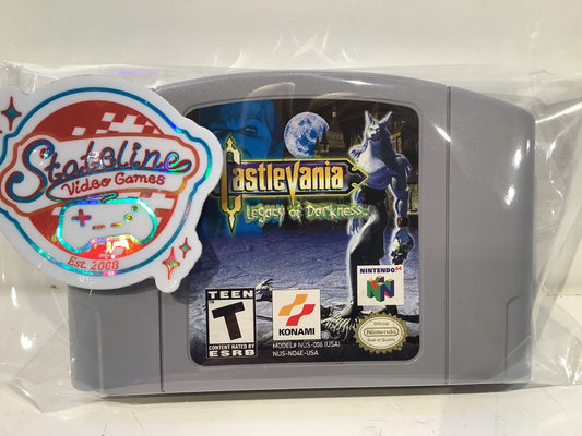 Castlevania Legacy of Darkness - Nintendo 64