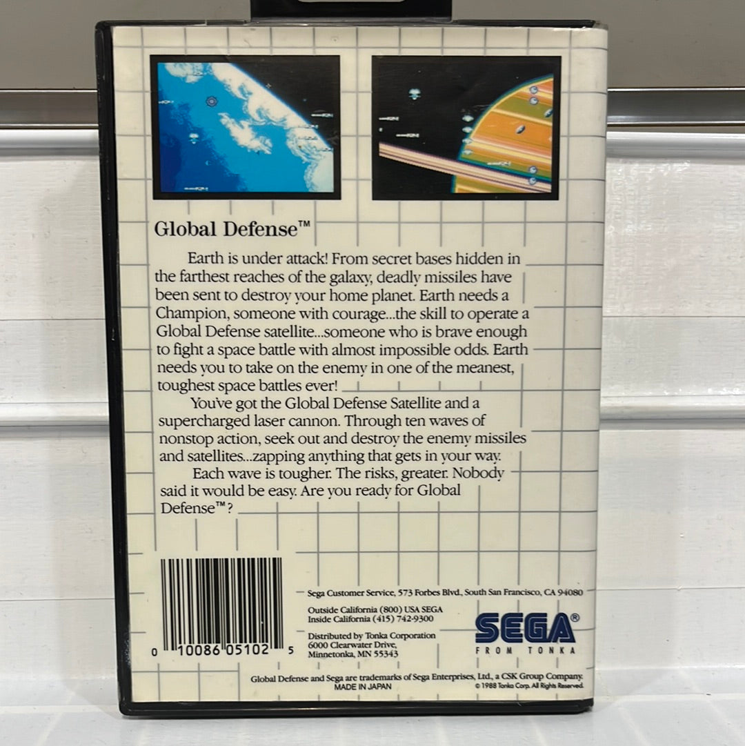 Global Defense - Sega Master System