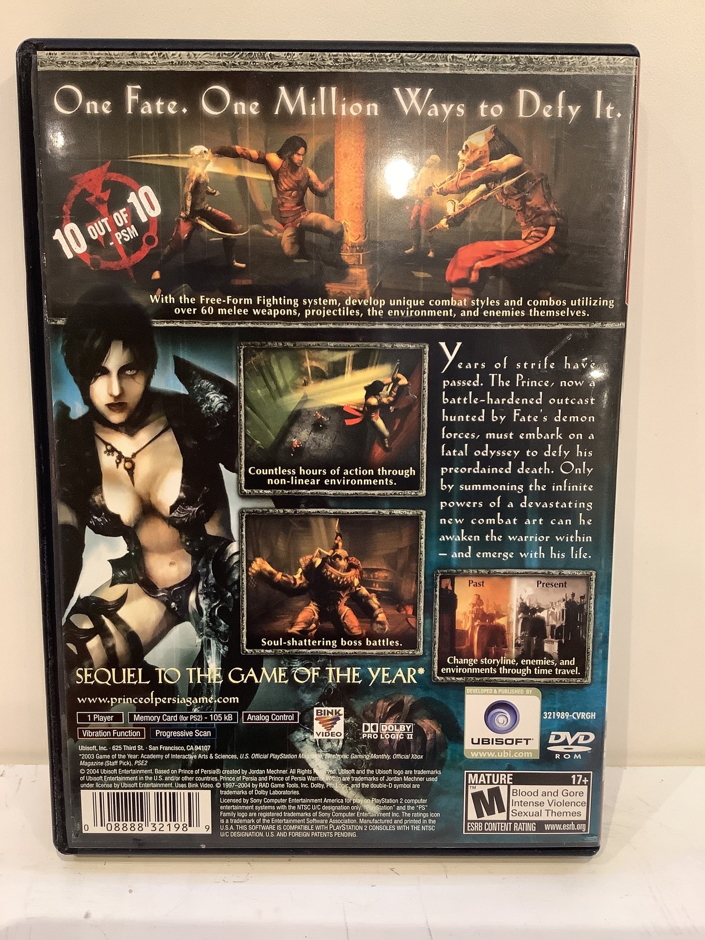 Prince of Persia Warrior Within [Greatest Hits] - Playstation 2