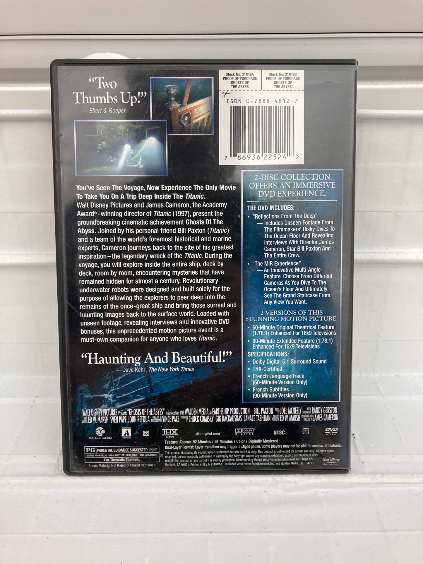 Ghosts of the Abyss - DVD