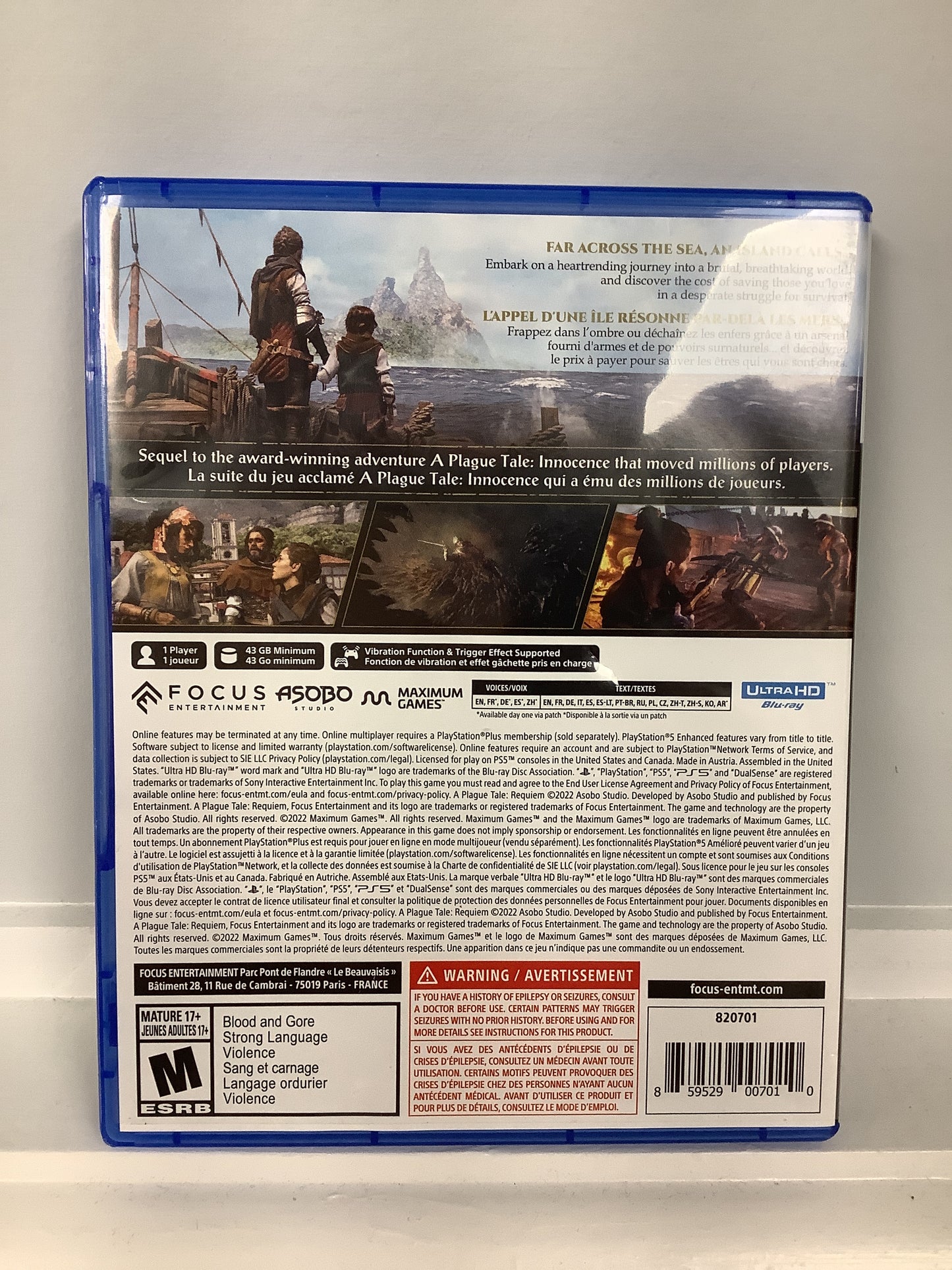 A Plague Tale: Requiem - Playstation 5
