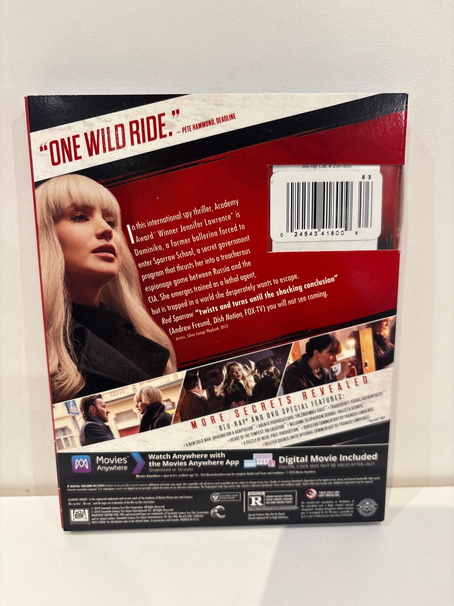 Red Sparrow - Blu-Ray