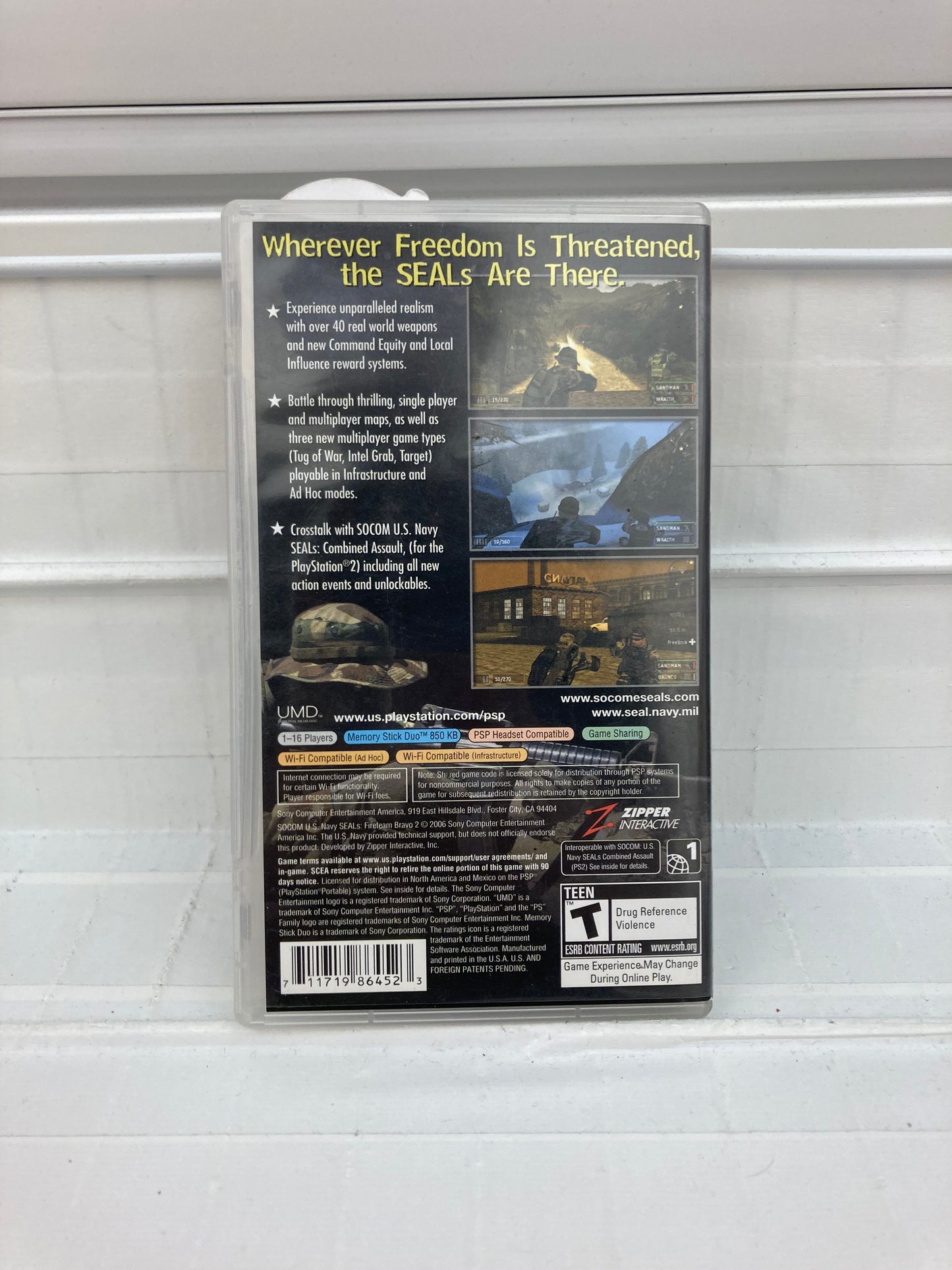 SOCOM US Navy Seals Fireteam Bravo 2 [Greatest Hits] - PSP