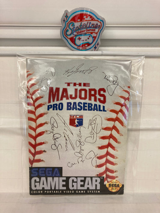 Majors Pro Baseball - Sega Game Gear