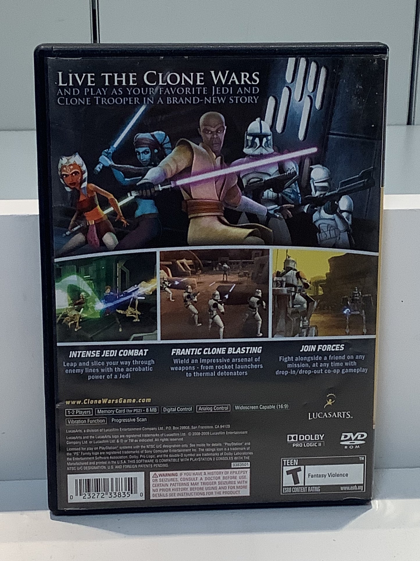 Star Wars Clone Wars: Republic Heroes - Playstation 2