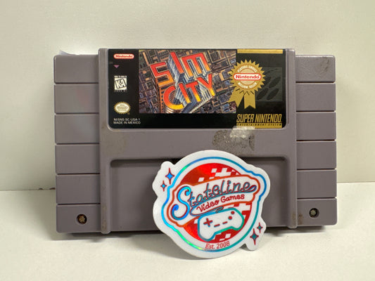 SimCity [Player's Choice] - Super Nintendo